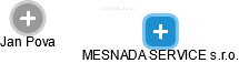 MESNADA SERVICE s.r.o. - náhled vizuálního zobrazení vztahů obchodního rejstříku