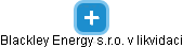 Blackley Energy s.r.o. v likvidaci - náhled vizuálního zobrazení vztahů obchodního rejstříku