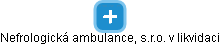 Nefrologická ambulance, s.r.o. v likvidaci - náhled vizuálního zobrazení vztahů obchodního rejstříku