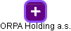 ORPA Holding a.s. - náhled vizuálního zobrazení vztahů obchodního rejstříku
