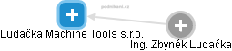 Ludačka Machine Tools s.r.o. - náhled vizuálního zobrazení vztahů obchodního rejstříku
