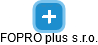 FOPRO plus s.r.o. - náhled vizuálního zobrazení vztahů obchodního rejstříku