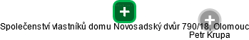 Společenství vlastníků domu Novosadský dvůr 790/18, Olomouc - náhled vizuálního zobrazení vztahů obchodního rejstříku