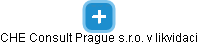 CHE Consult Prague s.r.o. v likvidaci - náhled vizuálního zobrazení vztahů obchodního rejstříku