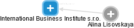International Business Institute s.r.o. - náhled vizuálního zobrazení vztahů obchodního rejstříku