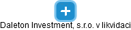 Daleton Investment, s.r.o. v likvidaci - náhled vizuálního zobrazení vztahů obchodního rejstříku