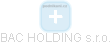 BAC HOLDING s.r.o. - náhled vizuálního zobrazení vztahů obchodního rejstříku