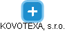 KOVOTEXA, s.r.o. - náhled vizuálního zobrazení vztahů obchodního rejstříku