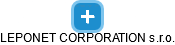 LEPONET CORPORATION s.r.o. - náhled vizuálního zobrazení vztahů obchodního rejstříku
