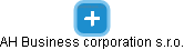 AH Business corporation s.r.o. - náhled vizuálního zobrazení vztahů obchodního rejstříku