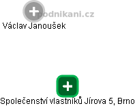 Společenství vlastníků Jírova 5, Brno - náhled vizuálního zobrazení vztahů obchodního rejstříku