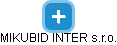 MIKUBID INTER s.r.o. - náhled vizuálního zobrazení vztahů obchodního rejstříku