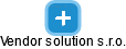 Vendor solution s.r.o. - náhled vizuálního zobrazení vztahů obchodního rejstříku
