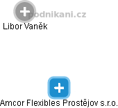 Amcor Flexibles Prostějov s.r.o. - náhled vizuálního zobrazení vztahů obchodního rejstříku