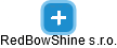 RedBowShine s.r.o. - náhled vizuálního zobrazení vztahů obchodního rejstříku