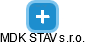 MDK STAV s.r.o. - náhled vizuálního zobrazení vztahů obchodního rejstříku