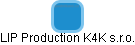 LIP Production K4K s.r.o. - náhled vizuálního zobrazení vztahů obchodního rejstříku