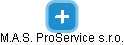 M.A.S. ProService s.r.o. - náhled vizuálního zobrazení vztahů obchodního rejstříku