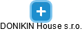 DONIKIN House s.r.o. - náhled vizuálního zobrazení vztahů obchodního rejstříku