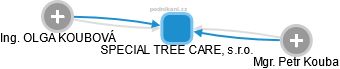 SPECIAL TREE CARE, s.r.o. - náhled vizuálního zobrazení vztahů obchodního rejstříku