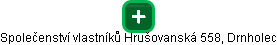 Společenství vlastníků Hrušovanská 558, Drnholec - náhled vizuálního zobrazení vztahů obchodního rejstříku