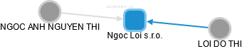 Ngoc Loi s.r.o. - náhled vizuálního zobrazení vztahů obchodního rejstříku