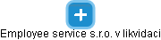 Employee service s.r.o. v likvidaci - náhled vizuálního zobrazení vztahů obchodního rejstříku