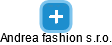 Andrea fashion s.r.o. - náhled vizuálního zobrazení vztahů obchodního rejstříku