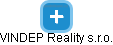VINDEP Reality s.r.o. - náhled vizuálního zobrazení vztahů obchodního rejstříku