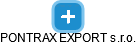 PONTRAX EXPORT s.r.o. - náhled vizuálního zobrazení vztahů obchodního rejstříku