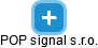 POP signal s.r.o. - náhled vizuálního zobrazení vztahů obchodního rejstříku