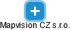 Mapvision CZ s.r.o. - náhled vizuálního zobrazení vztahů obchodního rejstříku