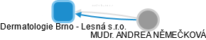 Dermatologie Brno - Lesná s.r.o. - náhled vizuálního zobrazení vztahů obchodního rejstříku