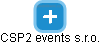 CSP2 events s.r.o. - náhled vizuálního zobrazení vztahů obchodního rejstříku