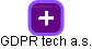 GDPR tech a.s. - náhled vizuálního zobrazení vztahů obchodního rejstříku