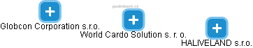 World Cardo Solution s. r. o. - náhled vizuálního zobrazení vztahů obchodního rejstříku