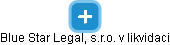 Blue Star Legal, s.r.o. v likvidaci - náhled vizuálního zobrazení vztahů obchodního rejstříku