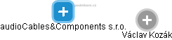 audioCables&Components s.r.o. - náhled vizuálního zobrazení vztahů obchodního rejstříku