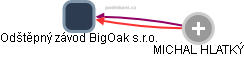 Odštěpný závod BigOak s.r.o. - náhled vizuálního zobrazení vztahů obchodního rejstříku