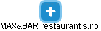 MAX&BAR restaurant s.r.o. - náhled vizuálního zobrazení vztahů obchodního rejstříku