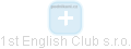 1st English Club s.r.o. - náhled vizuálního zobrazení vztahů obchodního rejstříku