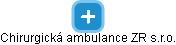 Chirurgická ambulance ZR s.r.o. - náhled vizuálního zobrazení vztahů obchodního rejstříku