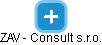 ZAV - Consult s.r.o. - náhled vizuálního zobrazení vztahů obchodního rejstříku