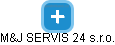M&J SERVIS 24 s.r.o. - náhled vizuálního zobrazení vztahů obchodního rejstříku