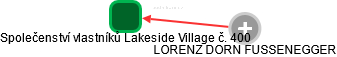 Společenství vlastníků Lakeside Village č. 400 - náhled vizuálního zobrazení vztahů obchodního rejstříku