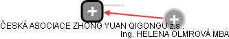 ČESKÁ ASOCIACE ZHONG YUAN QIGONGU z.s . - náhled vizuálního zobrazení vztahů obchodního rejstříku
