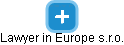 Lawyer in Europe s.r.o. - náhled vizuálního zobrazení vztahů obchodního rejstříku
