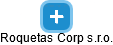 Roquetas Corp s.r.o. - náhled vizuálního zobrazení vztahů obchodního rejstříku