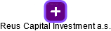 Reus Capital Investment a.s. - náhled vizuálního zobrazení vztahů obchodního rejstříku