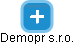 Demopr s.r.o. - náhled vizuálního zobrazení vztahů obchodního rejstříku